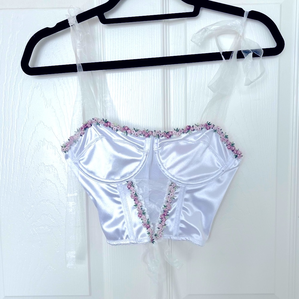 Sugar Thrillz Midsummer Dream Satin Bustier